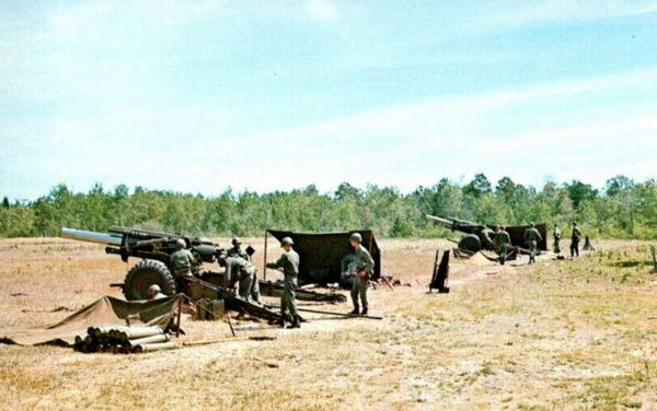 Camp Grayling - Old Postcard View